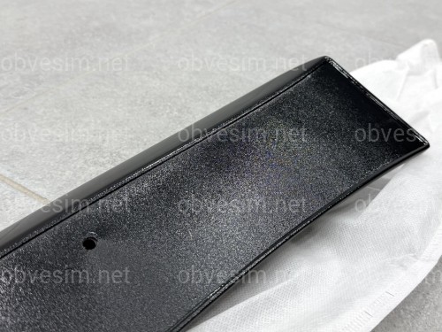 Козирок на скло Mercedes-Benz E class W211 2003-2009 ABS пластик, колір чорний глянець