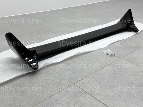 Спойлер козирок на кришку багажника TTE Sport Toyota Land Cruiser Prado 120 2003-2009 ABS пластик, цвет черный глянец