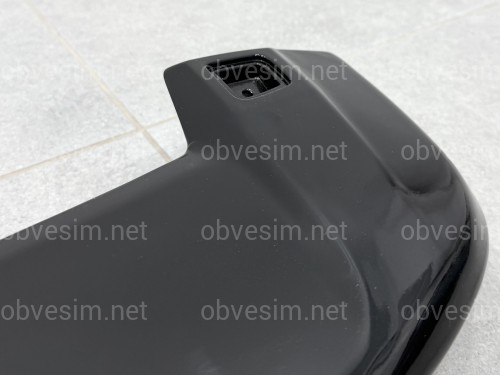 Спойлер козирок Subaru Forester 2008-2012 ABS пластик, колір чорний глянець