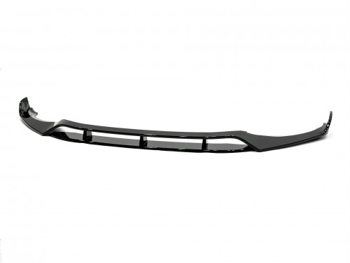Юбка накладка переднього бампера M Performance BMW X3 G01 / X4 G02 2018-2021, ABS пластик колір чорний глянец