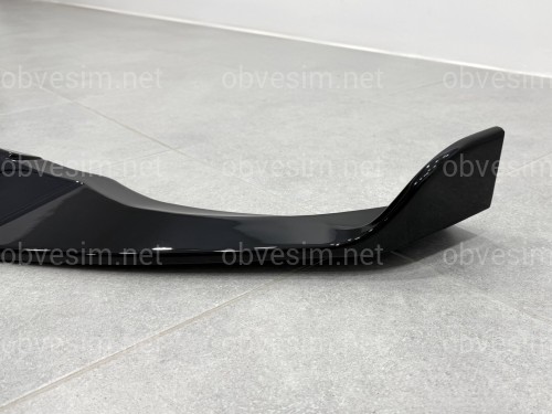Юбка накладка переднього бампера M Performance BMW X3 G01 / X4 G02 2018-2021, ABS пластик колір чорний глянец