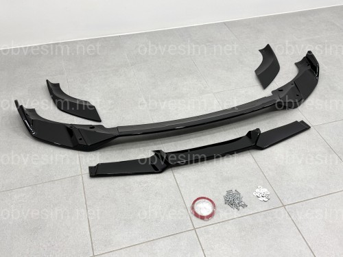 Юбка переднього бампера M-Performance для BMW X3 G01 / X4 G02 2022-2024