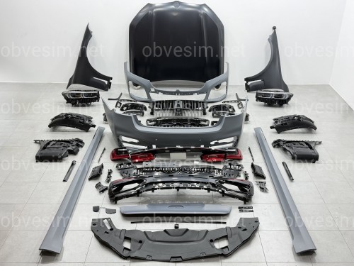 Комплект обвісу рестайлінг M760 BLACK LCI 2019+ для BMW 7 series G12 2015-2019