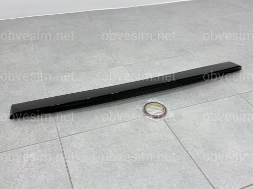 Козирок заднього скла Toyota Camry 50 / 55 EU / USA 2011-2017 ABS пластик, колір чорний глянець