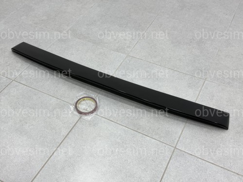 Козирок заднього скла Toyota Camry 50 / 55 EU / USA 2011-2017 ABS пластик, колір чорний глянець