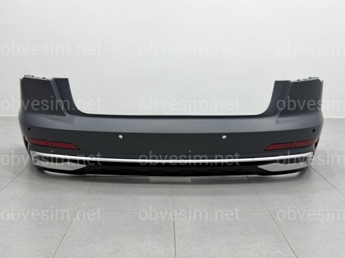 Бампер задній у зборі S-Line CHROME 2022+ для Audi A6 C8 2018+