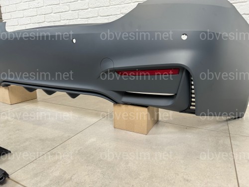 Задній бампер M4 стиль для BMW 4 series F32 F33 F36 2013-2020