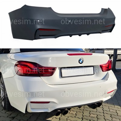 Задній бампер M4 стиль для BMW 4 series F32 F33 F36 2013-2020