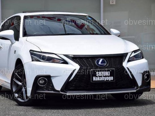 Бампер у зборі F-Sport рестайлінг 2021+ для Lexus CT 200h 2010-2023