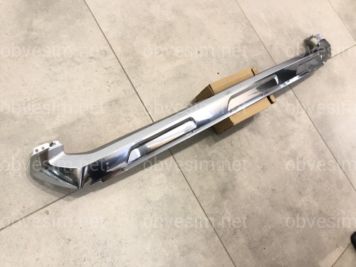 Нижня хром окантування решітки Lexus RX 2015-2019 5312248050 глянсовий хром