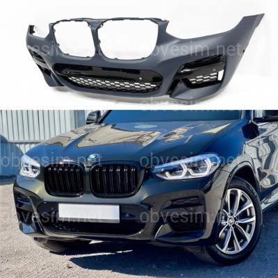 Передній бампер M paket BMW X3 G01 / X4 G02 2018-2021