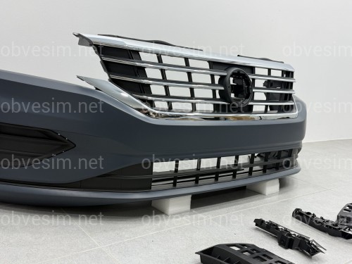 Бампер передній у зборі для Volkswagen Passat B9 USA 2019-2021