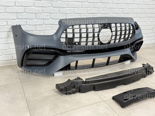 Передній бампер стиль E63 AMG для Mercedes-Benz E-class W213 2020-2023