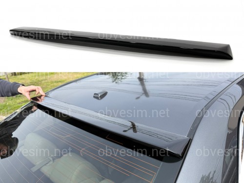 Козирок заднього скла Toyota Camry 50 / 55 EU / USA 2011-2017 ABS пластик, колір чорний глянець