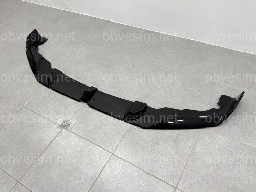 Юбка переднього бампера для BMW X5M F95 2023+, колір чорний глянець