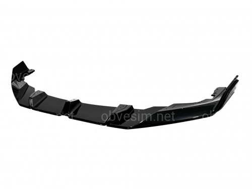 Юбка переднього бампера для BMW X5M F95 2023+, колір чорний глянець