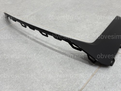 Накладка бампера ліва 4M0807299B S-Line BLACK для Audi Q7 2020-2024