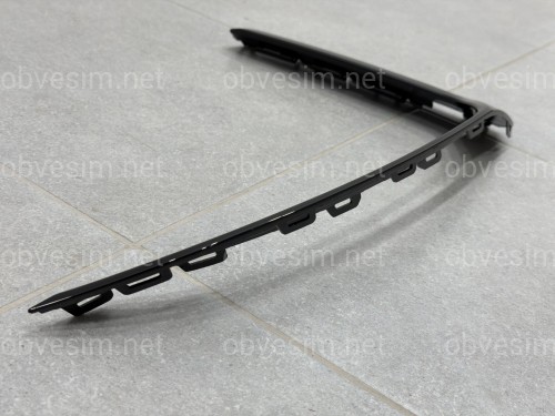 Накладка бампера ліва 4M0807299B S-Line BLACK для Audi Q7 2020-2024
