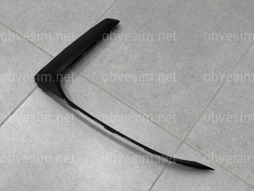 Накладка бампера права 4M0807300B S-Line BLACK для Audi Q7 2020-2024