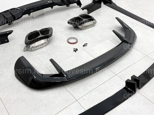 Комплект обвісу M paket LCI Paradigm для BMW X5 G05 2023+, колір чорний глянець
