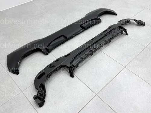 Дифузор накладка заднього бампера M-Performance 440i BMW 4 series G22 2020-