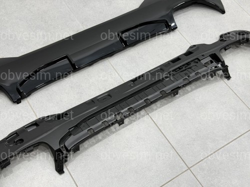 Дифузор накладка заднього бампера M-Performance 440i BMW 4 series G22 2020-