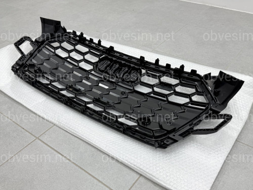Решітка радіатора S-Line BLACK 8W6853651BJ Y9B для Audi А5 2020-2025