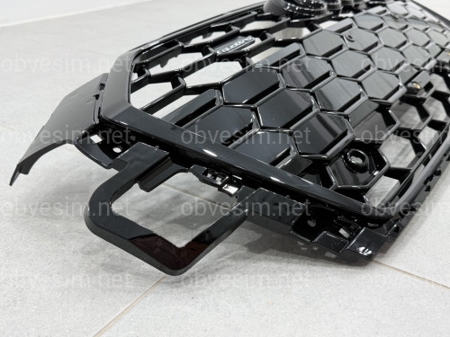 Решітка радіатора S-Line BLACK 8W6853651BJ Y9B для Audi А5 2020-2025