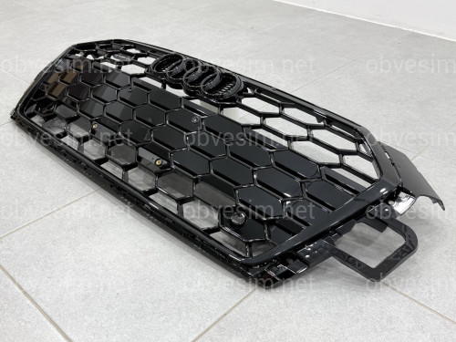 Решітка радіатора S-Line BLACK 8W6853651BJ Y9B для Audi А5 2020-2025