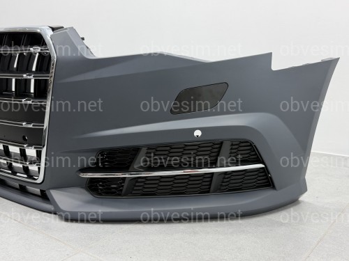 Бампер передній у зборі S-Line Audi A6 C7 2015-2017