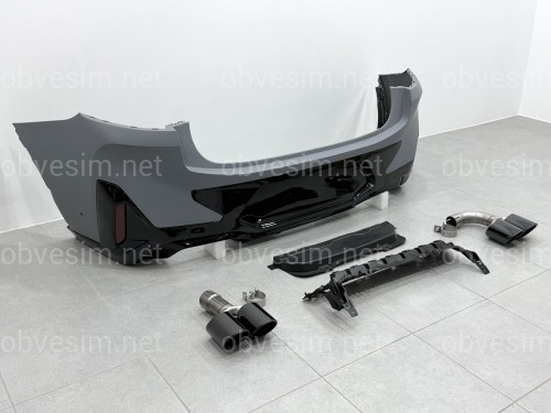 Обвіс X4M F98 LCI до BMW X4 G02 F98 2022-2024 (бампера в зборі, арки, пороги, молдинги, вих. труби)