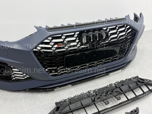 Бампер передній у стилі RS4 для Audi A4 2020-2023