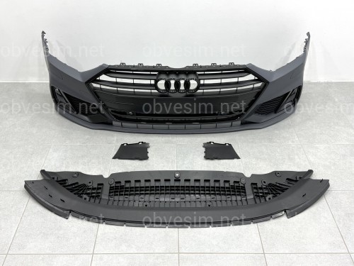 Бампер передній у зборі S-Line для Audi A7 C8 2020+