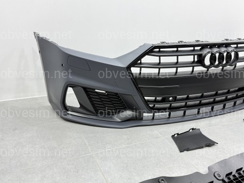 Бампер передній у зборі S-Line для Audi A7 C8 2020+