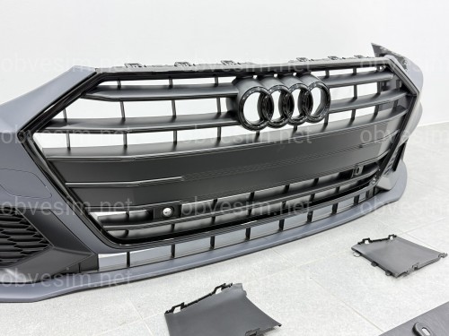 Бампер передній у зборі S-Line для Audi A7 C8 2020+