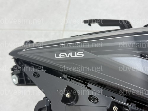 Full Led фари 3 лінзи стиль 2025+ Lexus ES 2018+ комплект 2шт.