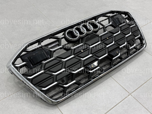 Решітка радіатора S-Line ПІД РАДАРИ 4K0853651T3FZ для Audi A6 C8 2018+