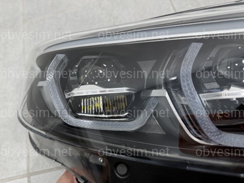 Фари FULL LED для BMW 4 series F32 F33 F36 F80 2016-2020 2шт. комплектні з блоками, КСЕНОН 6 PIN АПГРЕЙД В LED