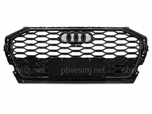 Решітка радіатора BLACK S-Line 80G853651 Y9B для Audi Q5 2020-2024