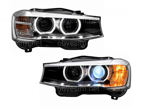 Фари КСЕНОН для BMW X3 F25 / X4 F26 2014-2017 2шт.