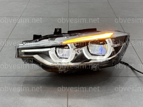 Фари FULL LED для BMW 3 series F30 F31 2012-2018 2шт, КСЕНОН У ЛЕД