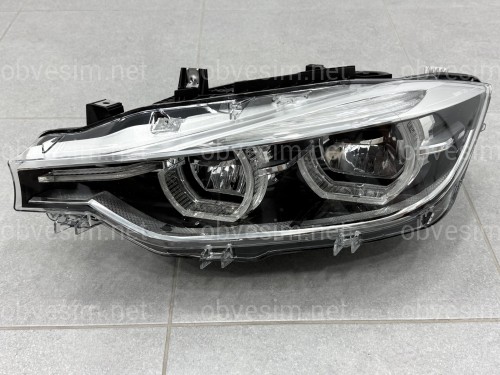 Фари FULL LED для BMW 3 series F30 F31 2012-2018 2шт, КСЕНОН У ЛЕД
