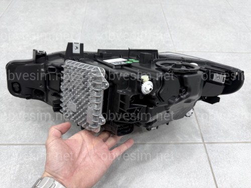 Фари FULL LED 2 лінзи для BMW 3 series F30 F31 2012-2018 2шт, ГАЛОГЕН В ЛЕД