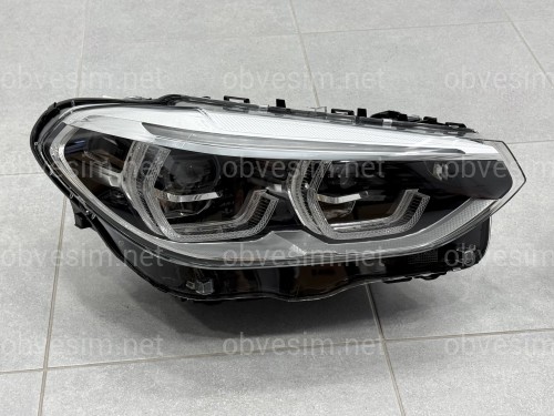Фари Adaptive LED до ресталінгу комплектні з блоками для BMW X3 G01 F97 / X4 G02 F98 2018-2021 2шт.