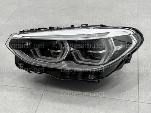 Фари Adaptive LED до ресталінгу комплектні з блоками для BMW X3 G01 F97 / X4 G02 F98 2018-2021 2шт.