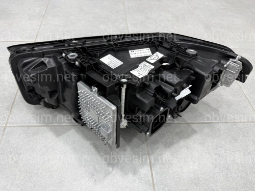 Фари Shadow Line LED LCI 2020+ для BMW G30/G31 2016-2020 2шт. із заміною бампера на 20+ , 2 РЕЖИМИ ДХО БІЛІ / ЖОВТІ