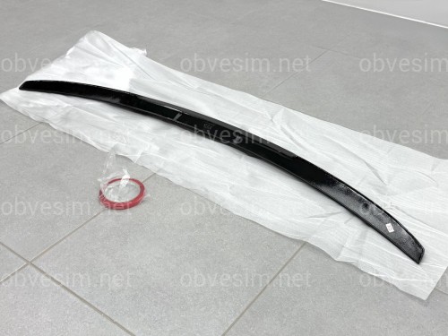 Спойлер ліп M4 для BMW 4 series G22 2020- ABS пластик, чорний глянець