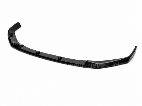 Накладка переднього бампера M-Paket BMW 5 series G30 G31 LCI 2020-2023, чорний глянець