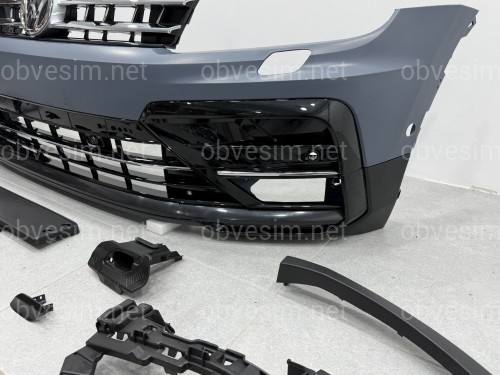 Передній бампер у зборі з арками R-Line Volkswagen Tiguan 2017-2021