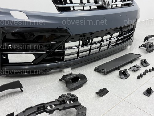 Передній бампер у зборі з арками R-Line Volkswagen Tiguan 2017-2021